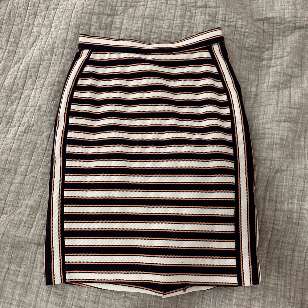 striped pencil skirt banana republic 00P